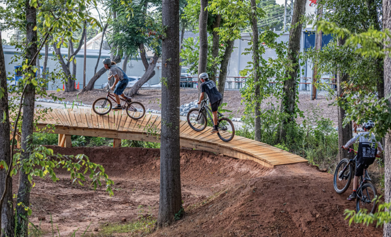Wooden Berm/Drop
